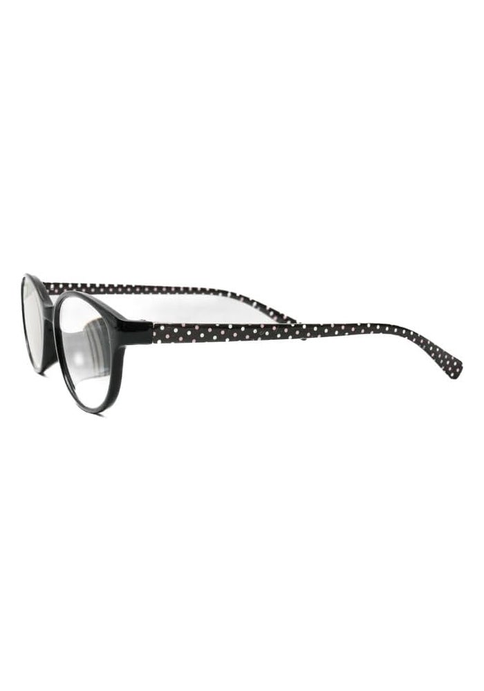 Daiso Wellington Pindot Reading Glasses - Plus 2.5 - Black - Image 2